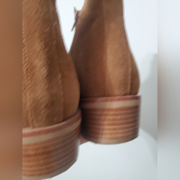 Vaneli Tan Leather Boots - Picture 6 of 10